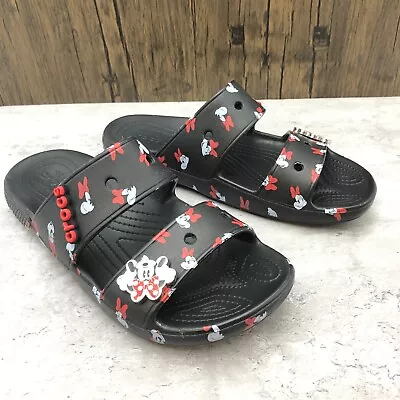 Disney Parks Minnie Mouse Sandal Crocs M8/W10 (NEW WITHOUT BOX) • $59.95