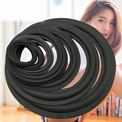 £4.25 • Buy 3-12 Inch Speaker Surround Rubber Woofer Edge Ring Foam Audio Repair CLU Sg