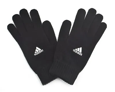 Adidas Tiro Gloves Mens Knitted Gloves GH7252 Black/White Brand New - Medium • £14.45