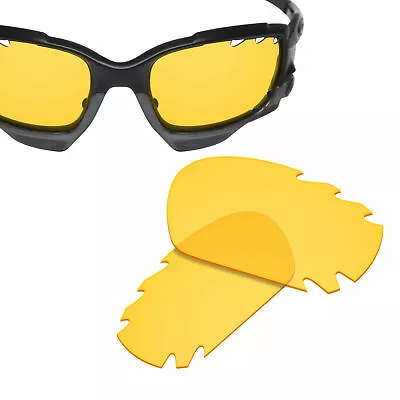 Replacement Lenses For Jawbone Vented / Racing Jacket Sunglasses HI-DEF Yellow • $6.99