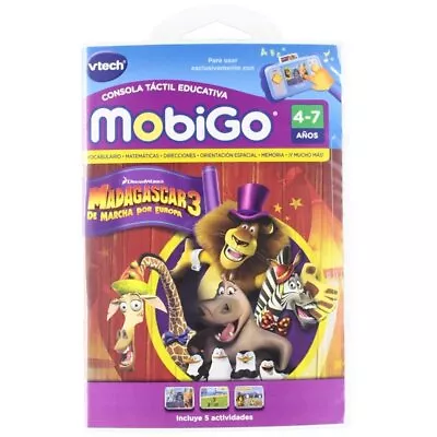Vtech Spanish - Vtech Juego Mobigo Madagascar 3 - En Espanol • $8.94