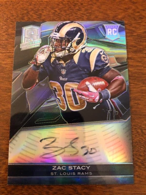 $4.99 • Buy Zac Stacy 2013 Panini Spectra Signed Auto Autograph Rams RC Vanderbilt  #/299