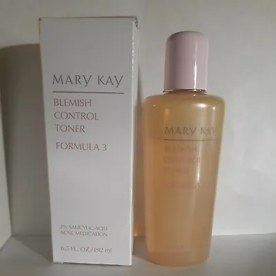 FORMULA 3 #MaryKay Blemish Control Toner NIB #4Oily Skin#Discontinued  • $57.83