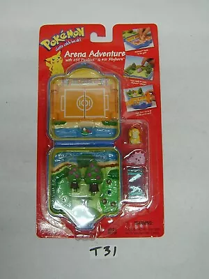 Pokemon Arena Adventure Mini Set With Psyduck & Rhyhorn Hasbro NEW Sealed 1999 • $50
