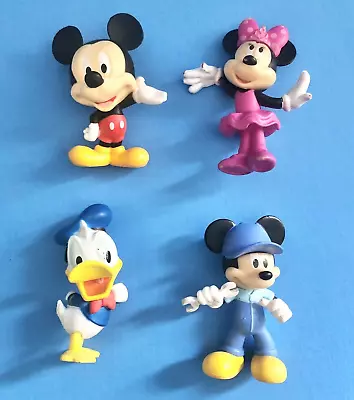 Disney Junior Mickey Mouse And Friends Set Of 4  Mini Toy Figurines Collectibles • $10