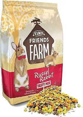Supreme Tiny Friends Farm Russel Rabbit Food Tasty Mix Balanced Nutrition 5kg • £12.61