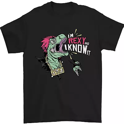 Dinosaurs T-Rex Im Rexy And I Know It Sexy Mens T-Shirt 100% Cotton • £7.49