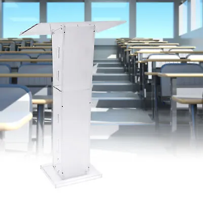 $247 • Buy Portable Acrylic Presentation Podium Clear Lectern Pulpits For Church Conference