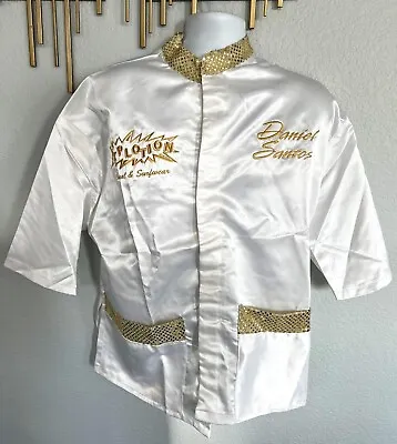 DANIEL SANTOS Explotion Corner Team Silk/Jacket MIGUEL DIAZ Boxing RARE Wbo/wbc • $171.50