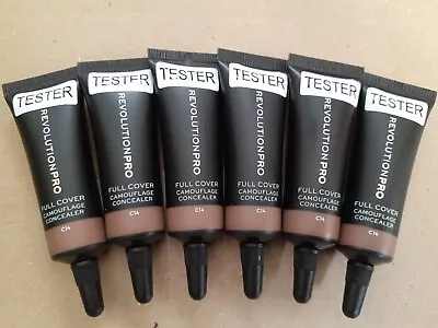 Revolution Pro Full Cover Camouflage Concealer Colour C14 6pack Testers  • £3