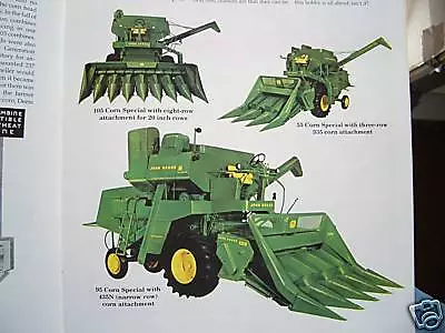 $16.41 • Buy John Deere Corn Head Combine Information Green Magazine - Early Days John Deere