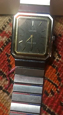 Concord M Two-Tone Nine Quartz Mariner SG Watch 1581 V13 595337 (Hard To Read) • $800