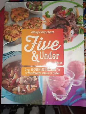 £3 • Buy Weight Watchers Five & Under 40 Propoints Recipes Paperback Book