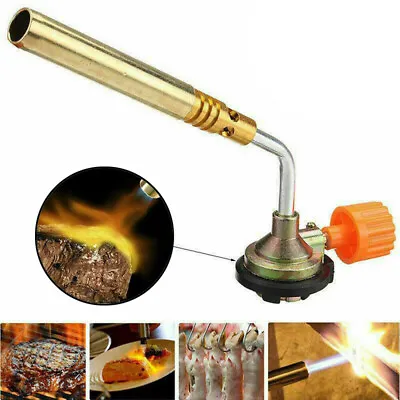 £6.41 • Buy Butane Gas BBQ Tool Blow Torch Ignition Flamethrower Burner Welding Camping Tool