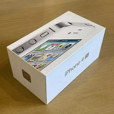 £9.90 • Buy Genuine Apple IPhone 4S Empty Box Official With Inserts + Apple Charging Block