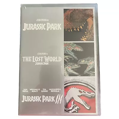 Jurassic Park Jurassic Park The Lost World Jurassic Park III DVD Lot Thriller • $19.97