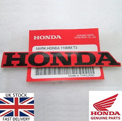 Honda Genuine 110mm Red & Black Fairing Sticker Decal • £4.75