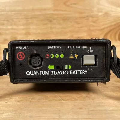 Quantum Instruments Turbo Black Rechargeable Portable Flash Power/battery Packs • $129.99