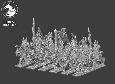 10mm Bretonnian Chivalric Knights Warmaster Starter Force Minihammer Army • £20