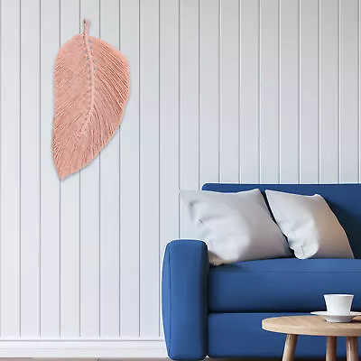 Macrame Wall Hanging Tassels Design Handmade Boho Decor Cotton Macrame Cord Wall • $9.52