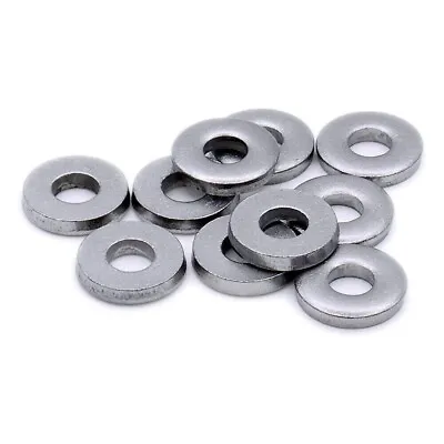 Extra Thick Flat Washers Heavy Spacers A2 Stainless Steel Metric Sizes M4 To M10 • £2.90