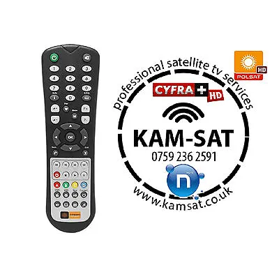 £8.99 • Buy Pilot Polsat Cyfrowy Sagemcom  Sagem Com Esi 88 Original Remote Control 