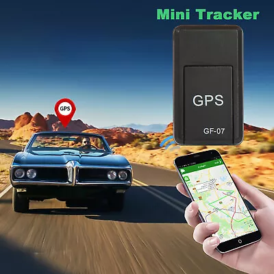 Magnetic Mini GPS Real Time Car Locator Tracker GSM/GPRS Tracking Device US GF07 • $8.85