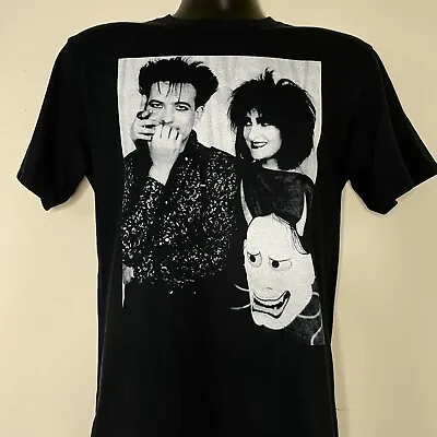 Robert Smith & Siouxsie Sioux The Cure Banshees Goth 80s T-shirt S M L XL XXL • $11.99