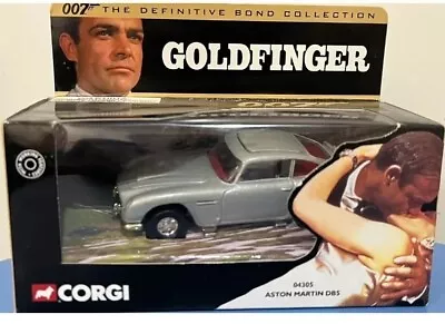 James Bond 007 Corgi Aston Martin DB5 Goldfinger Definitive Collection 04305 • £34.95