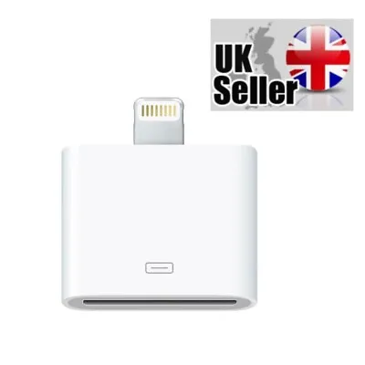£3.99 • Buy 30 Pin To 8 Pin Converter Adapter For Apple IPhone 4 5 6 6s 7 IPad Charger UK