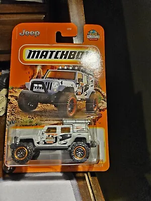 2022 Matchbox Jeep Wrangler Superlift #99 White • $3