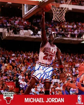 MICHAEL JORDAN Chicago Bulls  BEST WISHES   Autographed 8x10 Photo REPRINT Auto • $18.99