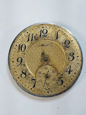 Vintage 1907 WALTHAM Grade 1425 14s 17J Pocket Watch Movement --For Parts • $18