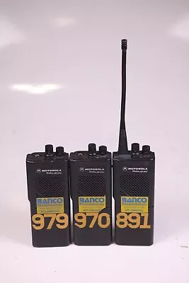 Lot Of 3 Motorola GP300 Two Way Radio No Batteries • $65.99