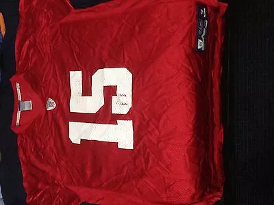 Michael Crabtree San Francisco 49ers Red Jersey Used Xl • $19.99