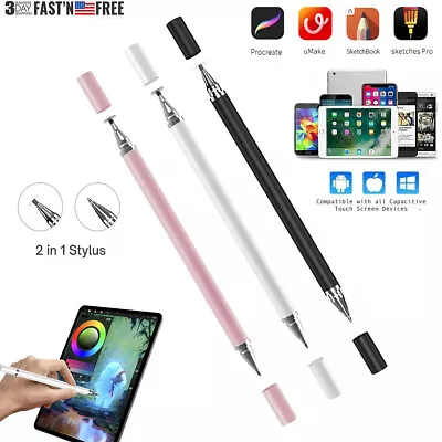 Stylus Pen For Apple Tablet Mobile Android IPhone IPad Capacitive Touch Screen • $7.59