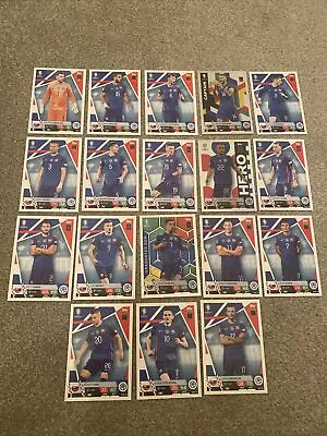 TOPPS UEFA EURO 2024 Match Attax -- Team Slovakia -- 18 Cards Complete Team Mint • £7.95