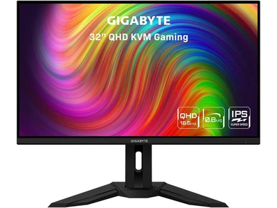 $399.99 • Buy GIGABYTE M32Q 32  165Hz/170Hz(OC) 1440P QHD KVM Gaming Monitor, 2560 X 1440 SS I