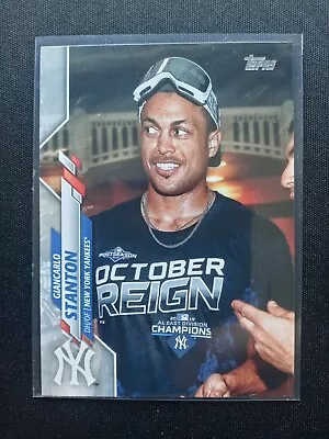 2020 Topps Update Giancarlo Stanton SP Goggles #U-229 • $15