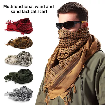 Military Shemagh Arab Tactical Desert Shemagh KeffIyeh Scarf Shawl Wrap • $6.99