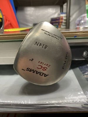 $50.81 • Buy Adams 808HC SC Series FALDO Forged Titanium Driver 8* Right Handed Stiff Flex