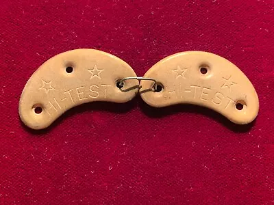 Vintage 'HI -TEST' Coppertone Shoe Plates Heel And Toe - 1 1/4” (no Nails) • $4.99