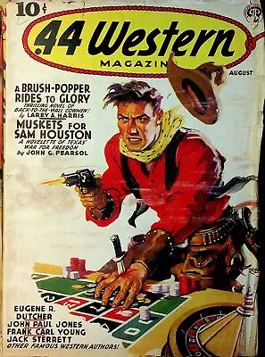 44 Western Magazine Pulp Aug 1940 Vol. 5 #3 VG • $16