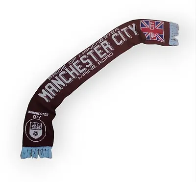 Vintage 2000s Manchester City Pride Football Soccer Scarf Club Merchandise Retro • $16