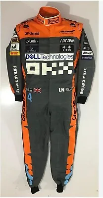 Lando Norris 2023 Mclaren F1 Race Suit Go Kart Racing Suit All Sizes Available • $75