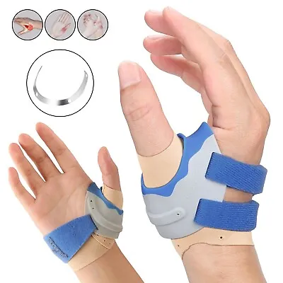 VELPEAU Thumb CMC Joint Support Spica Splint Brace Right Left&Hand Arthritis • £5.99