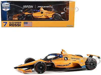 Dallara Indycar #7 Rossi Mclaren Indy 500 Ntt Series 2023 1/18 Greenlight 11226 • $74.99