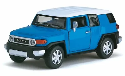 Kinsmart - 1:36 Scale Model Toyota FJ Cruiser Blue (BBKT5343DBL) • $12.99
