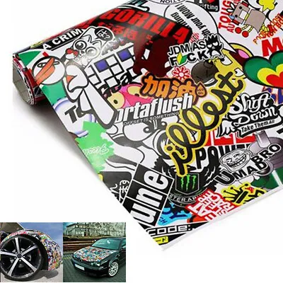  Cartoon Sticker Bomb Decal Vinyl Roll Car Skateboard Laptop Luggage Decoration • $20.60