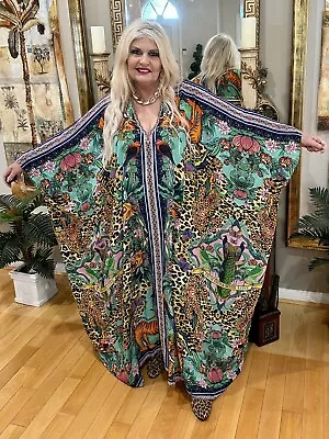 CAMILLA JUNGLE BOOK KAFTAN DRESS From INDIA COLLECTION • $450